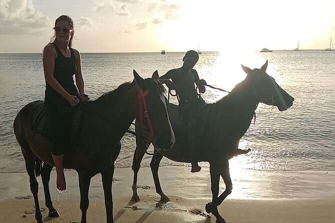 2 Hour Horseback Riding Sunset Tour with Dore's Riding Stable - Riding back as the light fades