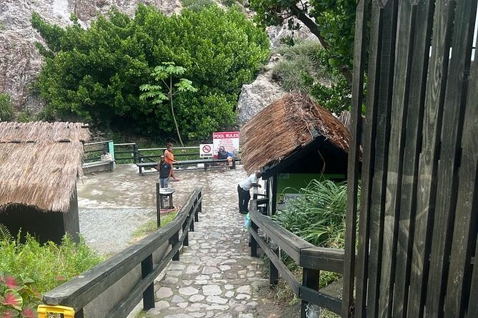 All Inclusive Tour Sulfur Mud Bath, waterfall,Beach & lunch break - A waterfall swim and beach time