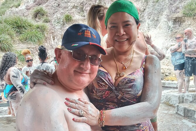 All Inclusive Tour Sulfur Mud Bath, waterfall,Beach & lunch break - Timing, pickup, and group size