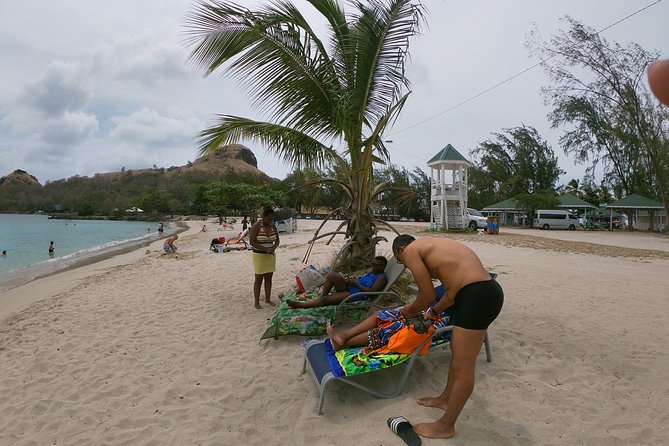 Beach Shuttle To Pigeon Island - Who will enjoy this most