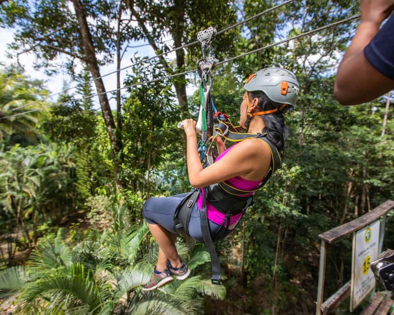 Castries, St. Lucia - Adrenaline Zipline - What the three-hour window really means