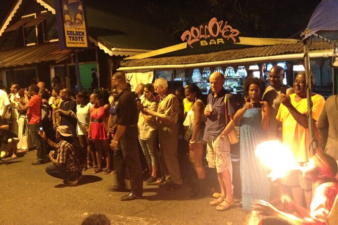 Friday Night Street Party in St. Lucia - Rum punch, Piton beer, and the late-night rhythm