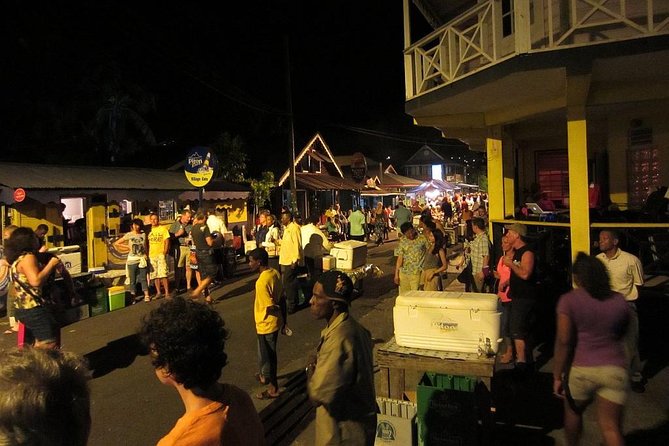 Friday Night Street Party in St. Lucia - The ride from Castries to Gros Islet