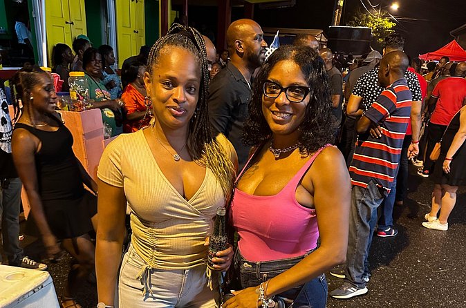 Friday night street party Private transfer & guide - Private transport and pickup from Soufriere