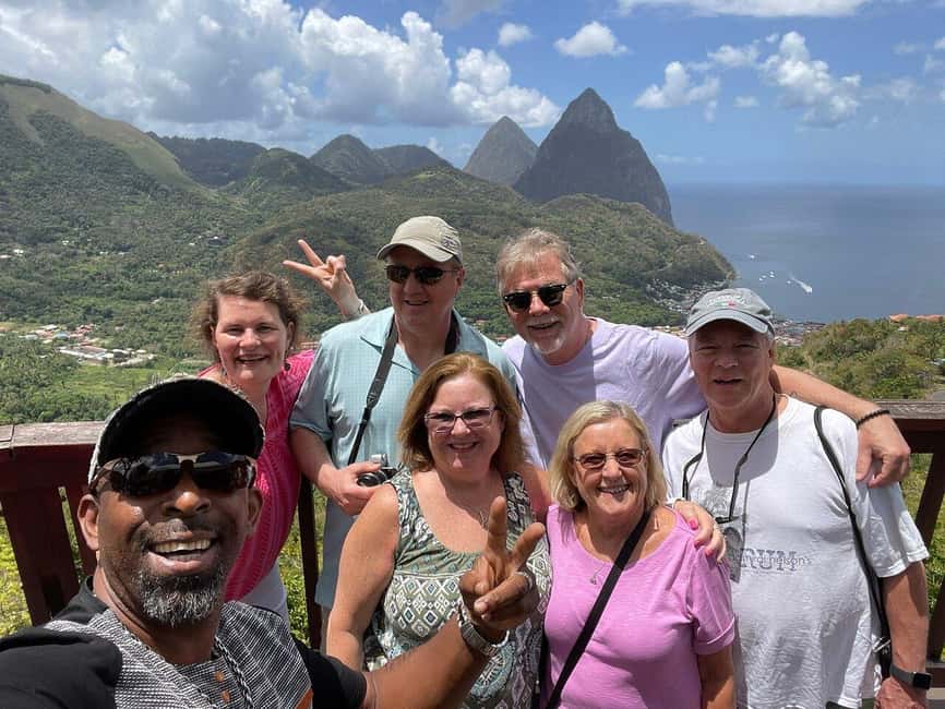 From Castries: St.Lucia Island Guided Tour - Sulphur Springs and the drive-in volcano