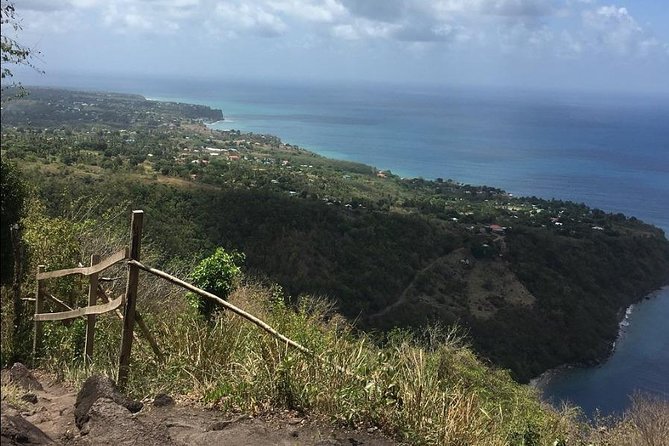 Gros Piton Hike with Dannyboy & Co. - Returning downhill and cooling off with Piton beer