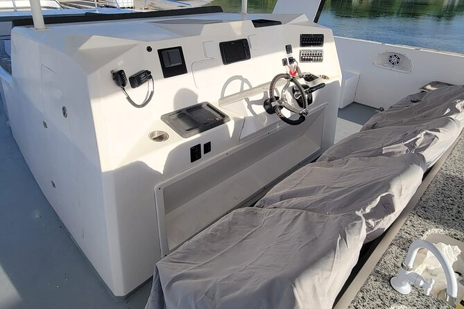 Half Day Private Power Cat Charter - Comfort on board for four hours