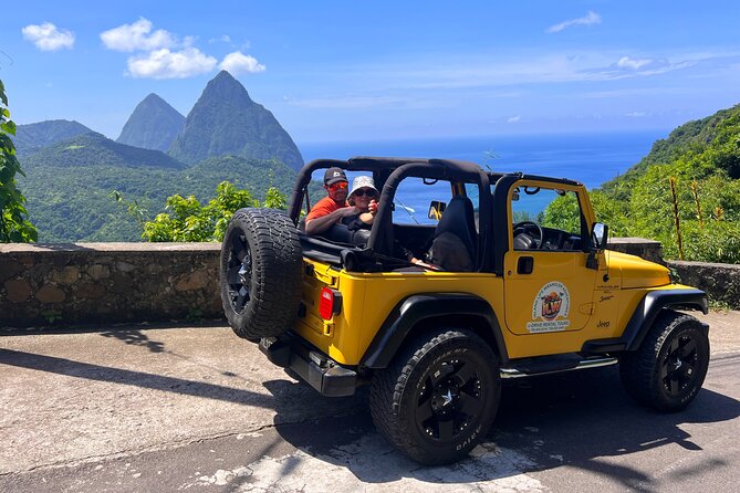 Half Day Private Tour in St. Lucia Jeep Wrangler - Why the open Jeep makes a difference