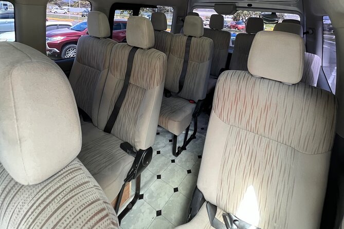 Hewanorra International Airport Shared Transfer Roundtrip - A small shared shuttle, not a private taxi