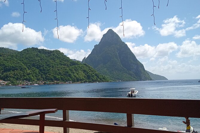 Island Experience Tour in St. Lucia - The Pitons from Soufrière Bay