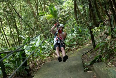 Jeep & Zipline Adventure in St. Lucia