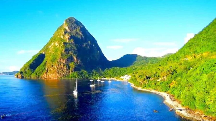 Majestic Gros Piton Hiking Day Trip - The drive from Castries Quarter to Gros Piton
