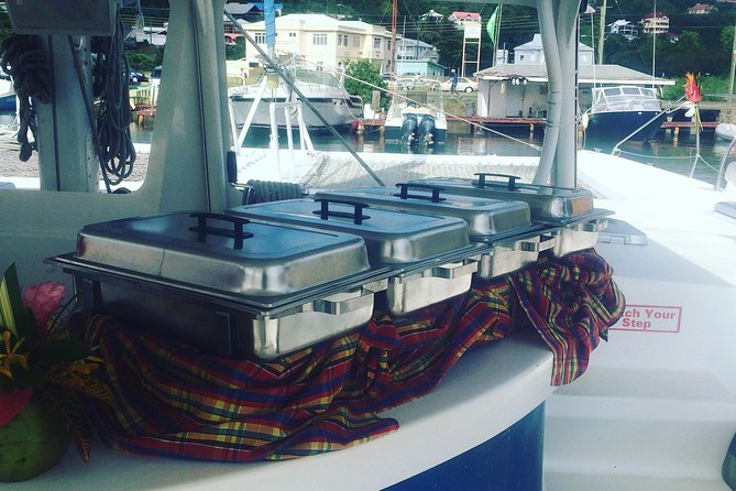Private 3-Hour Catamaran Sunset Cruise from Soufriere for Up to 15 Guests - A Relaxed Cruise That Can Become a Party