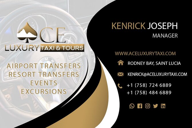 Private Airport/Resort Luxury Transfers - Meeting your driver at Hewanorra Airport