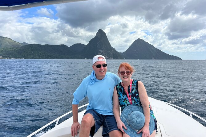 Private Boat Charter St. Lucia, boat tour to Soufriere. Full day - Soufriere opens the door to optional land attractions