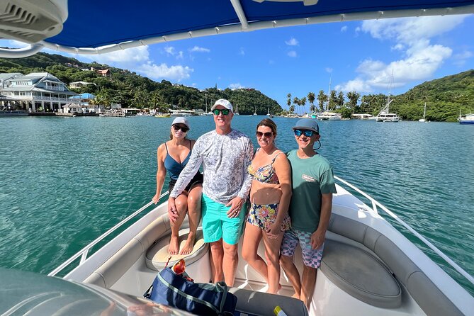 Private Boat Charter St. Lucia, boat tour to Soufriere. Half day. - Optional Soufriere time changes the character of the day