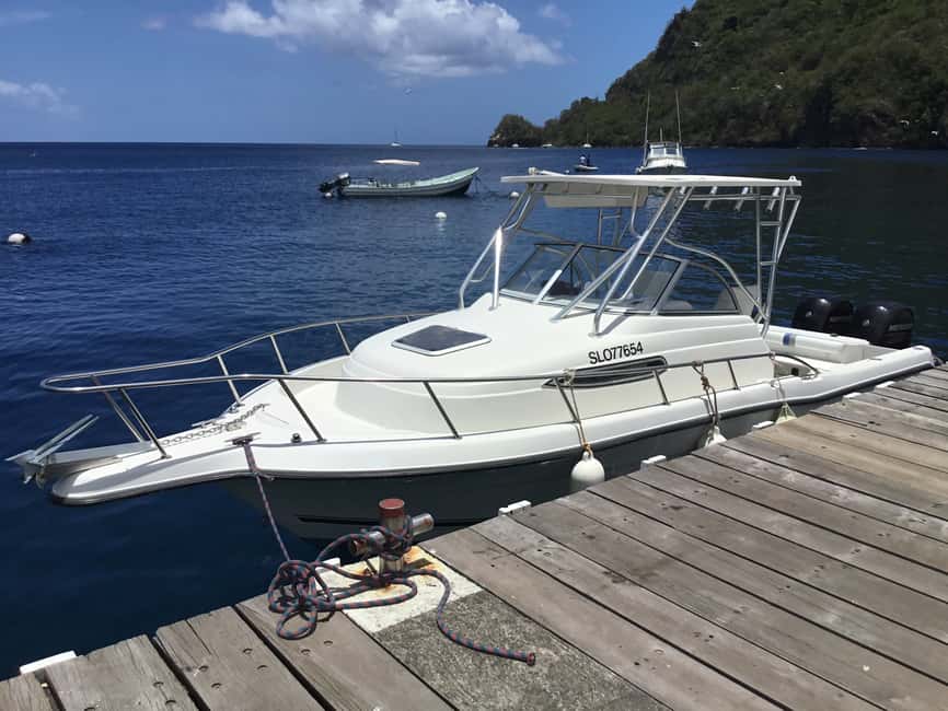 Private Boat to Soufriere, Mud Bath & Waterfall Experience - Soufriere’s volcano and mud bath