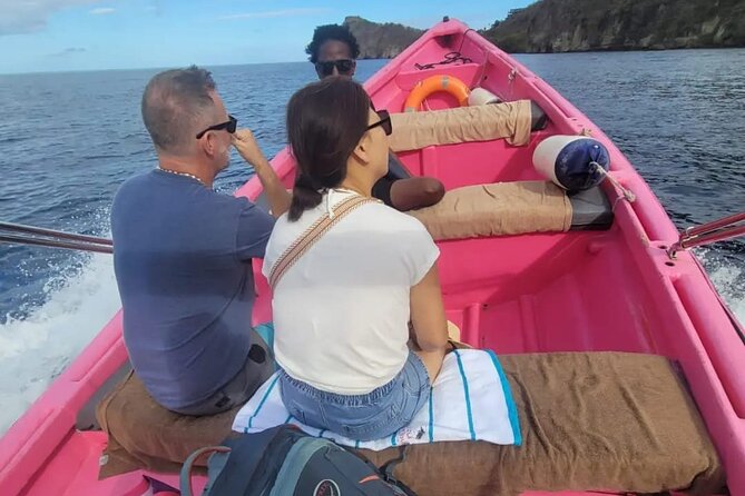Private Boat Tour:St.Lucia private charter - The Tunnel of Love and a coastal film connection