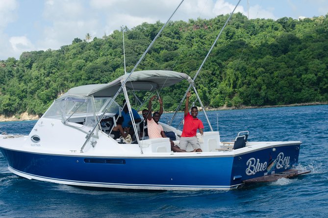 Private Custom Coastal Cruise St. Lucia Half Day - The western coast, Pitons, and Sugar Beach