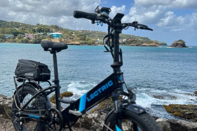 Private E-bike Tour in St. Lucia Northern - Gros Islet’s churches and colonial buildings