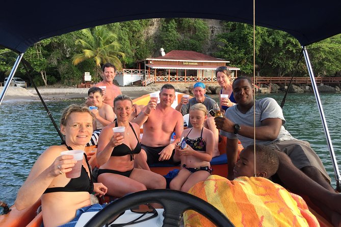 Private Full Day Charter: St Lucia Boat Tour to Soufriere - Marigot Bay and the return ride