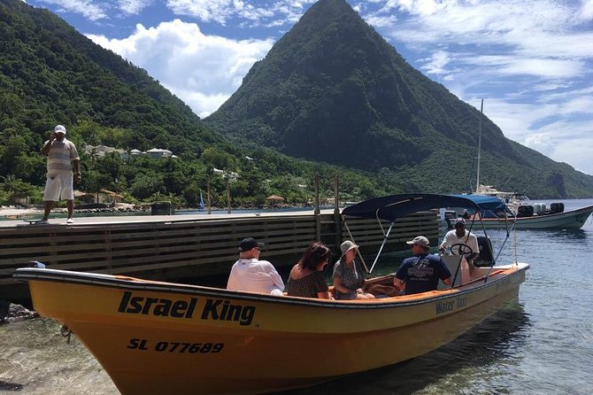 Private Full Day Charter: St Lucia Boat Tour to Soufriere - Sulphur Springs and Piton Waterfall