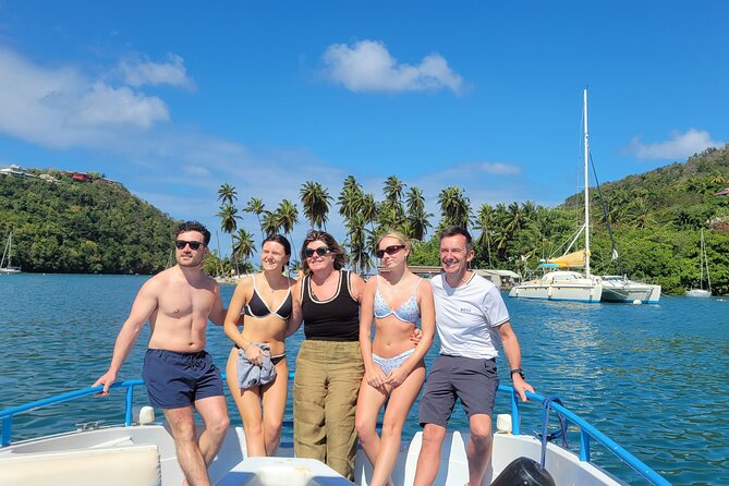 Private Full Day Snorkel Soufriere Charter - Toraille Waterfall for a cool finish