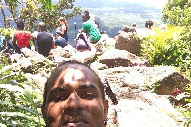 Private Gros Piton Hike in St Lucia - Cooling down with water or beer