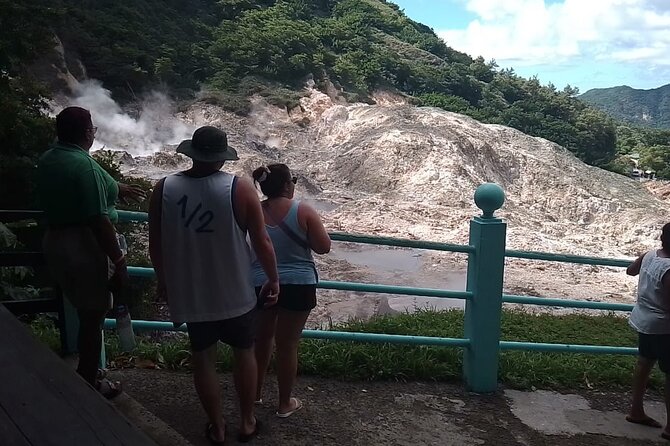 Private Guided Piton Hiking and Mud Bath Experience - A warm mud bath at Diamond Falls Botanical Gardens