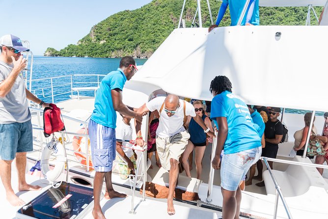 Private Half Day Catamaran Charter - Setting Out From Gros Islet