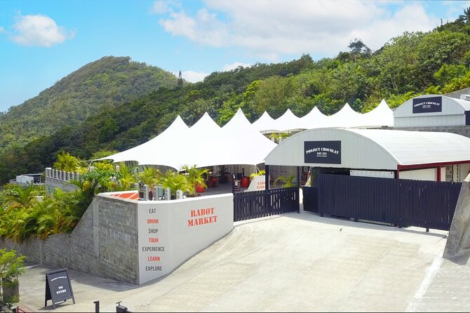 Project Chocolat Tree to Bar Tour at Hotel Chocolat Saint Lucia - Walking through the cacao groves