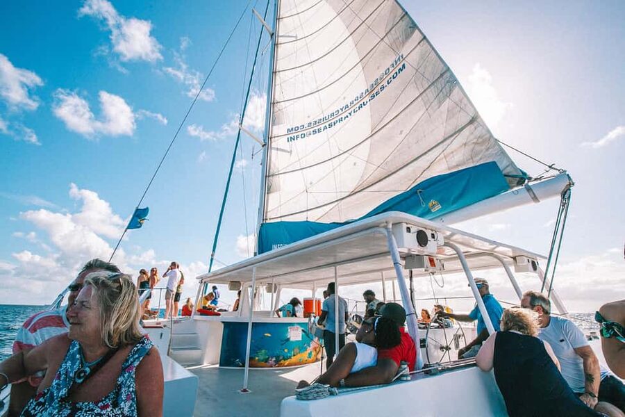 Romantic Caribbean Sunset Cruise - Local music, classic hits, and a lively crew