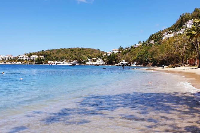 Saint Lucia Private North tour - Naked Fisherman Beach for a short coastal pause