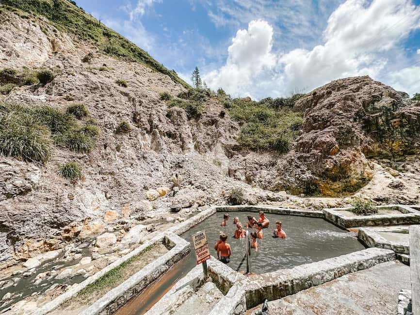 Saint Lucia: Soufriere Adventure |Volcano|Waterfalls & More - Starting at Sulphur Springs and the drive-in volcano