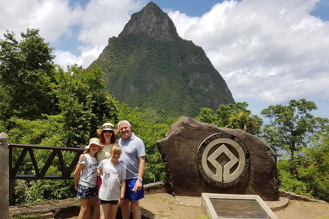 Saint Lucia Sulphur Springs Rejuvenating Mud Bath Tour - Cooling off at Toraille Waterfall