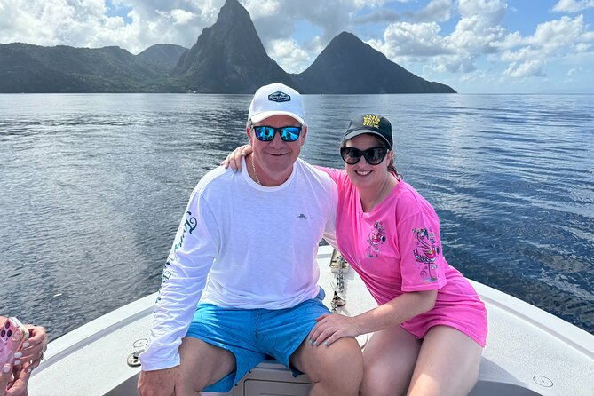 Sea and Land Tour in St. Lucia - Sugar Beach and the Pitons: 40 minutes in the water