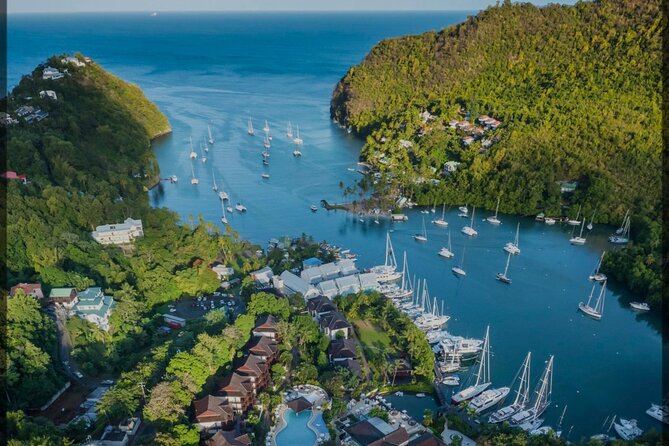 Sea and Land Tour in St. Lucia - Lunch in Soufriere keeps the day local