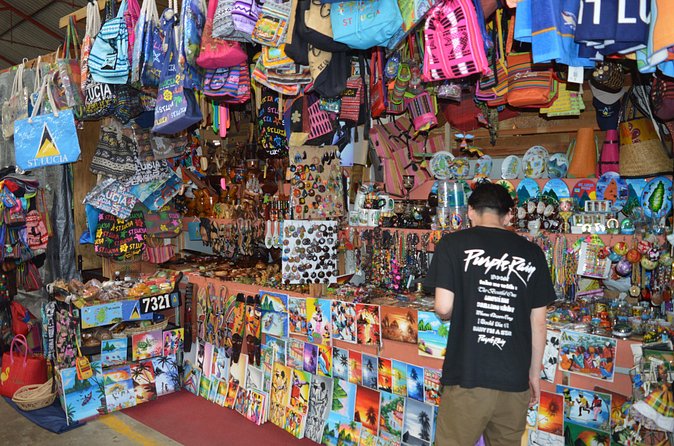 Shopping - St Lucia Got Talent Tour - Morne Fortune: Views, Crafts, Oil, and Chocolate