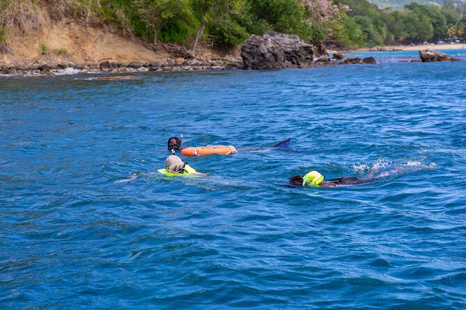 Snorkeling at Pigeon Island - The main drawback: changing visibility