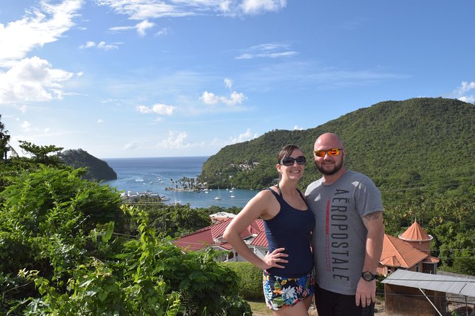 Soufriere Tour - The road from Rodney Bay to Soufriere