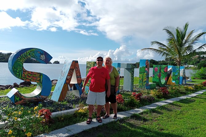 Soufriere Tour - Botanical gardens and the black waterfall