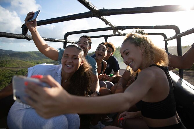 Soufriere Volcano Jeep Safari - Who will enjoy this day most