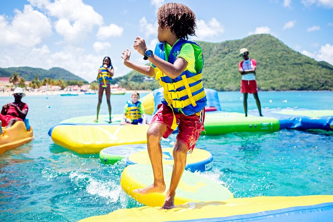 Splash Island Water Park in St Lucia - Who Will Enjoy Splash Island Most