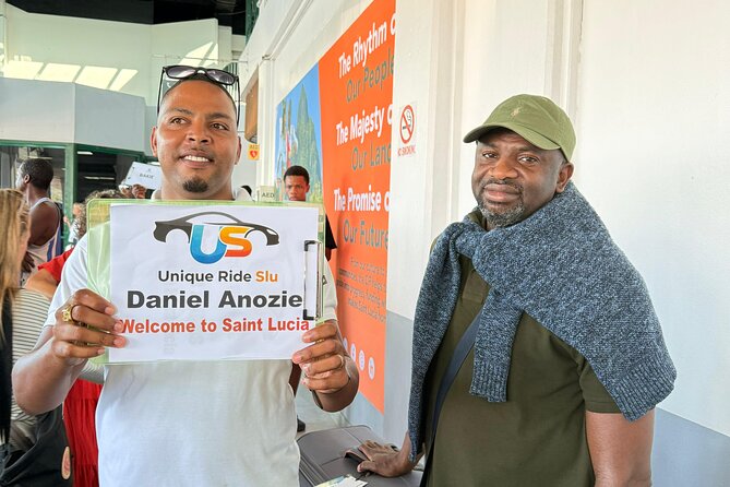 St. Lucia Airport Transfer Service - A calm start at the airport