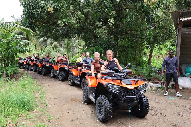 St Lucia ATV Tour : Waterfall, Plantation, Beach and Distillery - What makes this St. Lucia ATV tour special