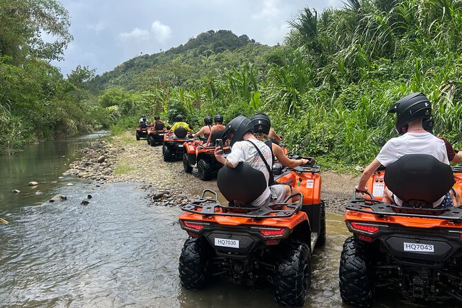 St Lucia ATV Tour : Waterfall, Plantation, Beach and Distillery - Starting near Marigot Bay