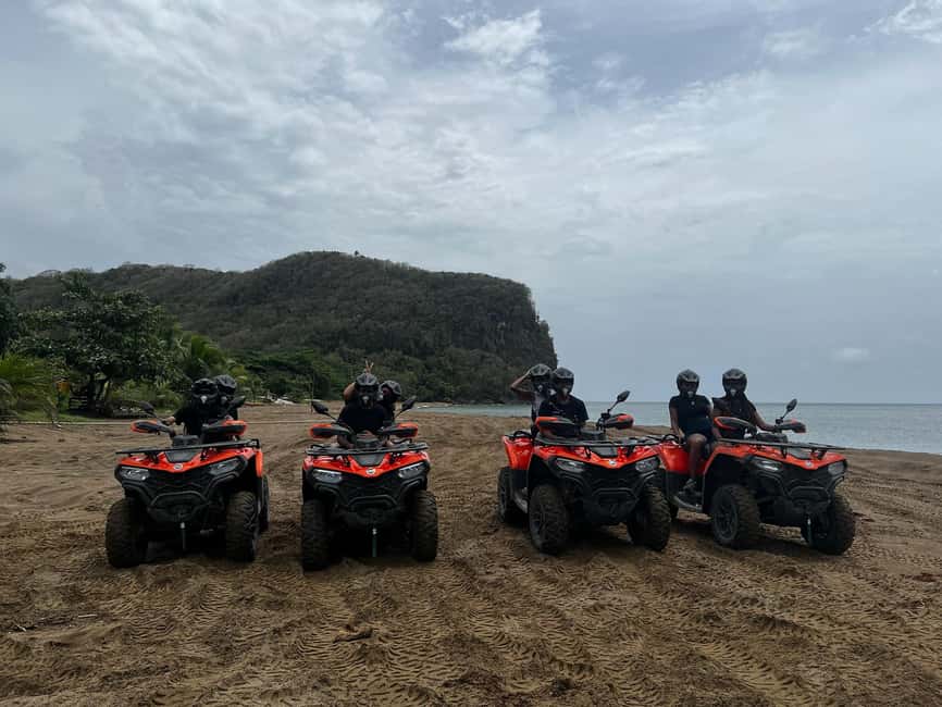 St. Lucia: ATV Tour with Beach Ride and Rum Tasting - Key points to know before you book