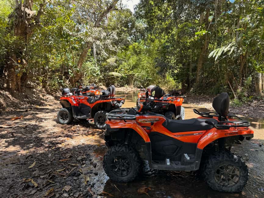 St. Lucia: ATV Tour with Beach Ride and Rum Tasting - The beach ride and Clive’s seaside bar
