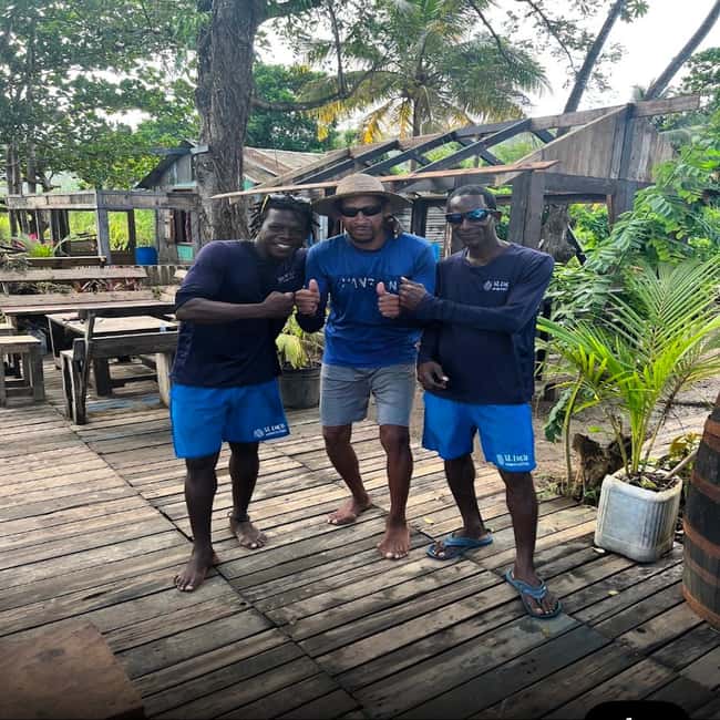 St Lucia Bamboo Rafting and Rum Distillery Experience - Local food, Creole bread, and farm country