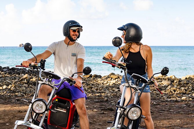 St.Lucia Beaches and Backroads Tour by Electric Big-Wheel Scooter - Rodney Heights and Monchy: back roads with a local feel